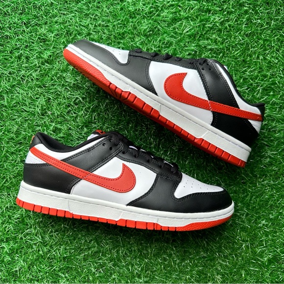 Nike Dunk Low Retro White Dragon Red Black - Picture 8 of 12